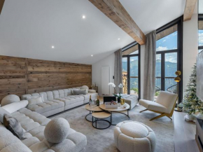 Appartement luxueux à Courchevel Village - 11 pers., 4 chambres, parking, cheminée, ménage inclus - FR-1-562-70